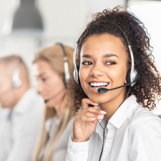 66 hosted voice employees